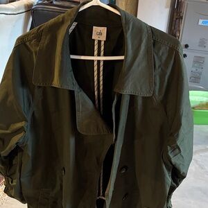 CAbi Green Trench Coat